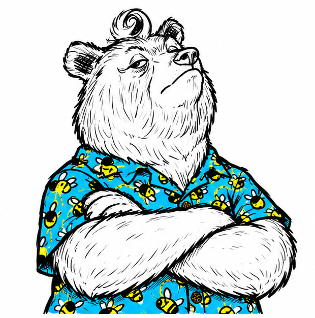 Swindy dismissing objections with crossed arms and a raised chin
